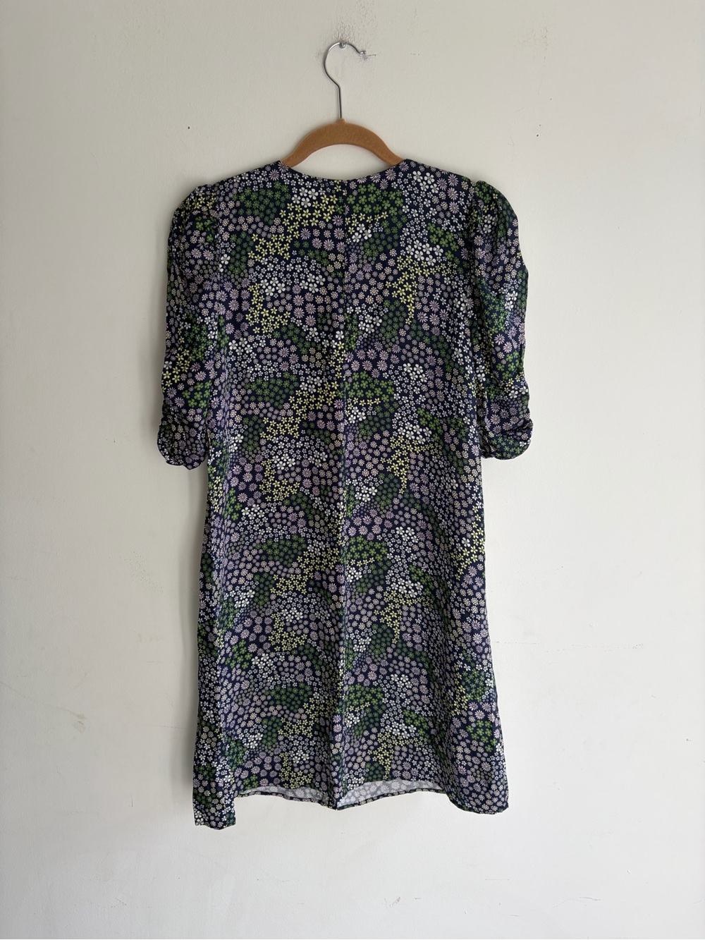 SEE BY CHLOE Floral Puff Sleeve Shift Dress Sz‎ 38 US 6 Size Small - Picture 6 of 6